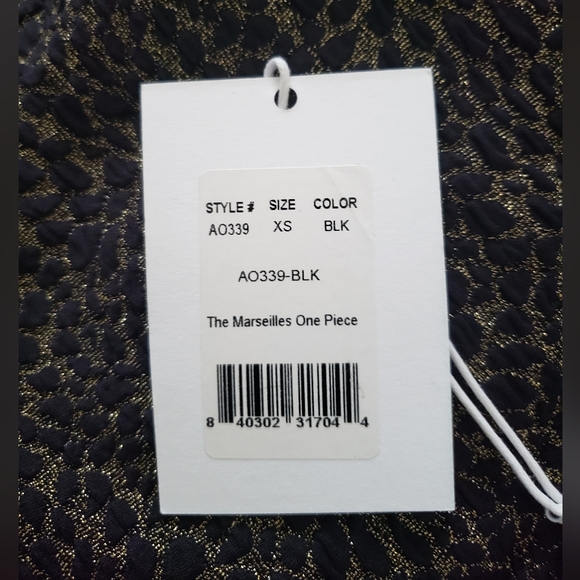 Nwt Andie x Demi Moore “The Marseilles” Jaquard One Piece Swimsuit size XS - Picture 5 of 8